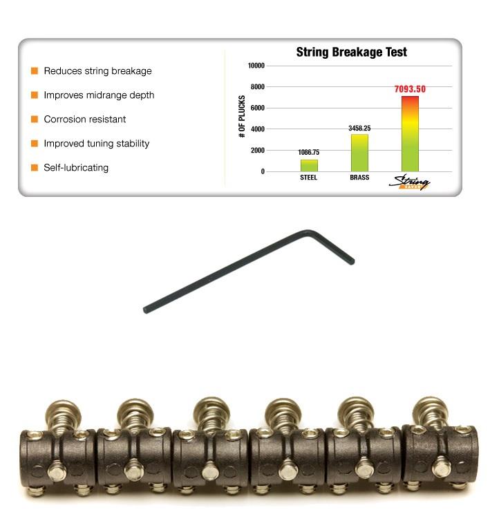 String saver ps8108 00 set 6 selle per chitarra elettrica