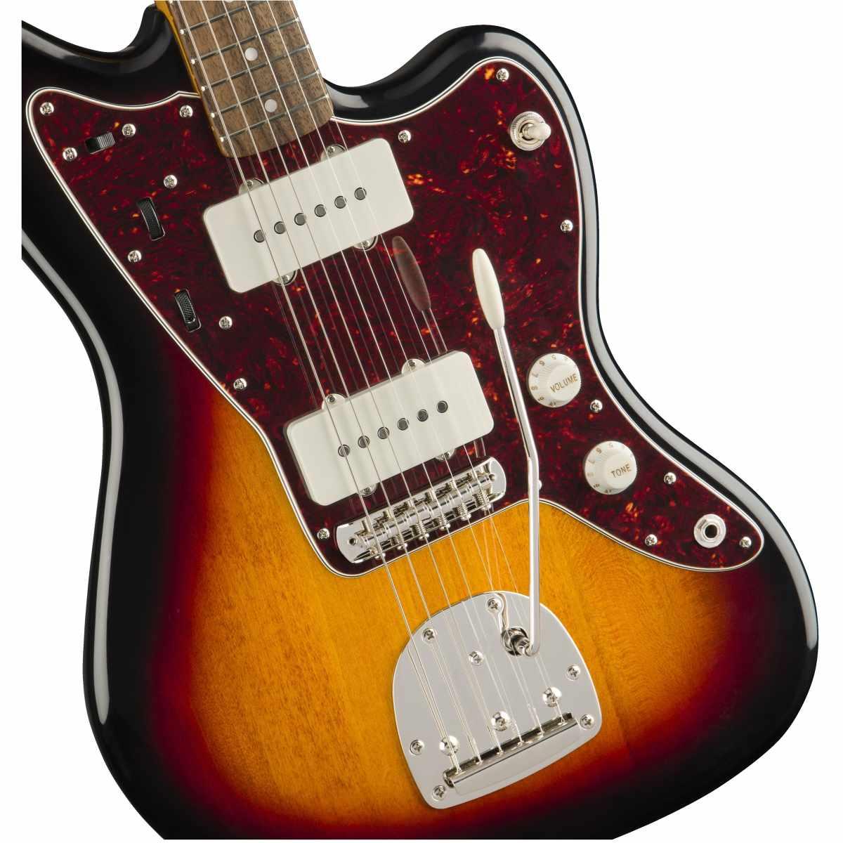 Fender squier classic vibe jazzmaster lrl 3 tone sunburst chitarra elettrica