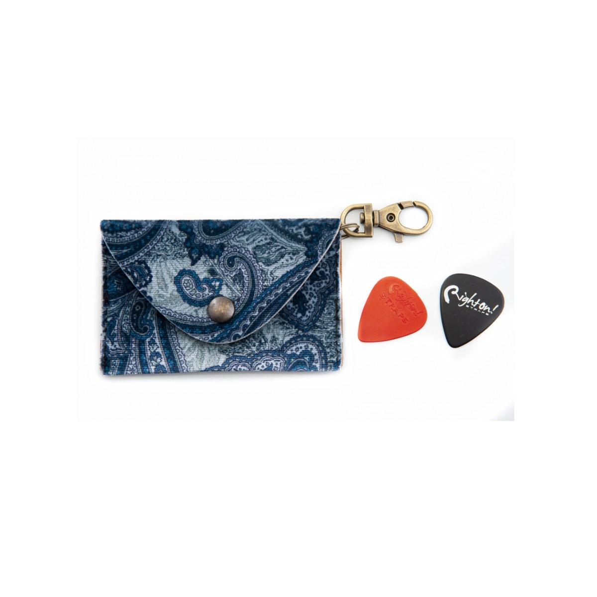 Righton! straps pick pounch paisley blue