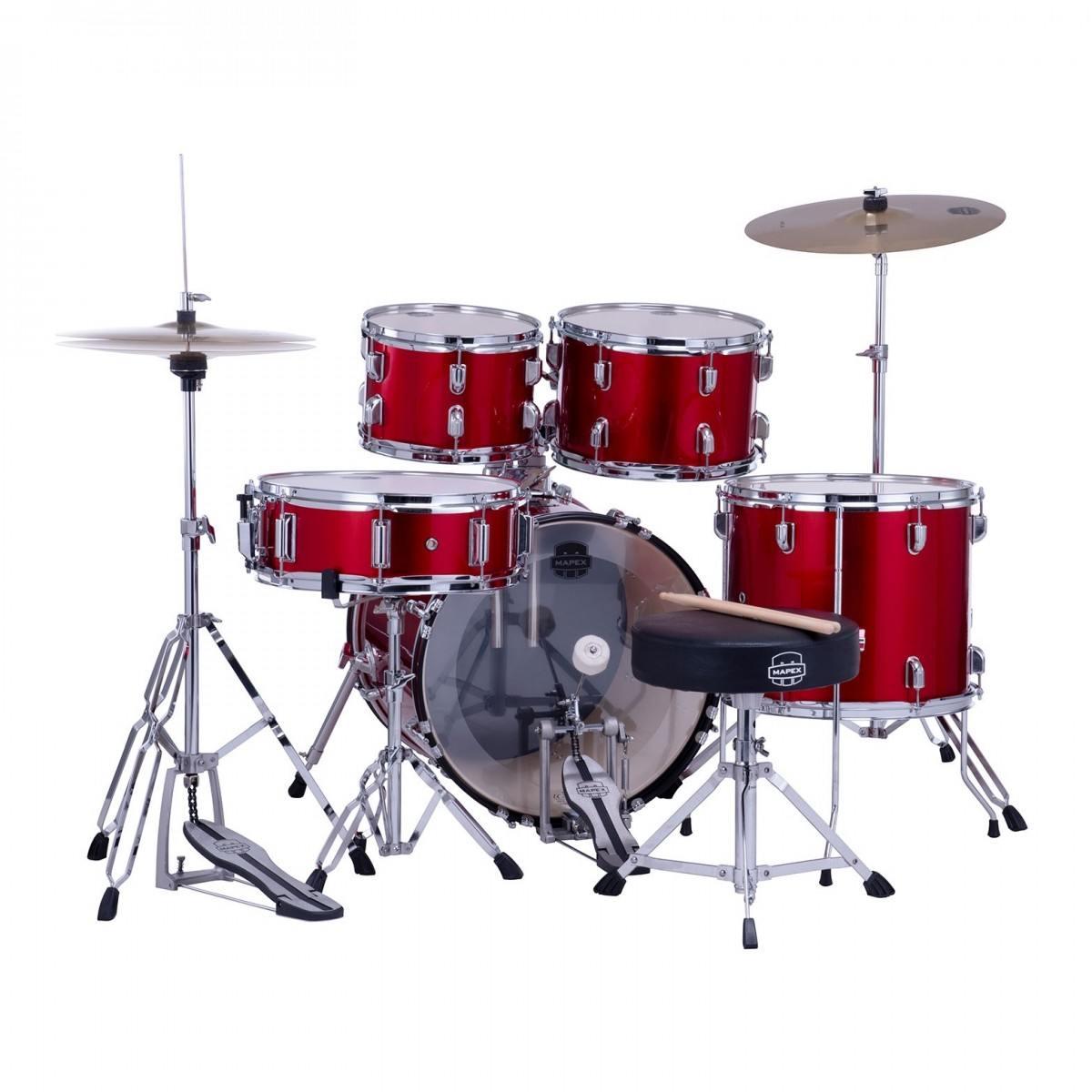 Mapex cm5844ftcir comet student 5 pezzi infra red con piatti cassa 18