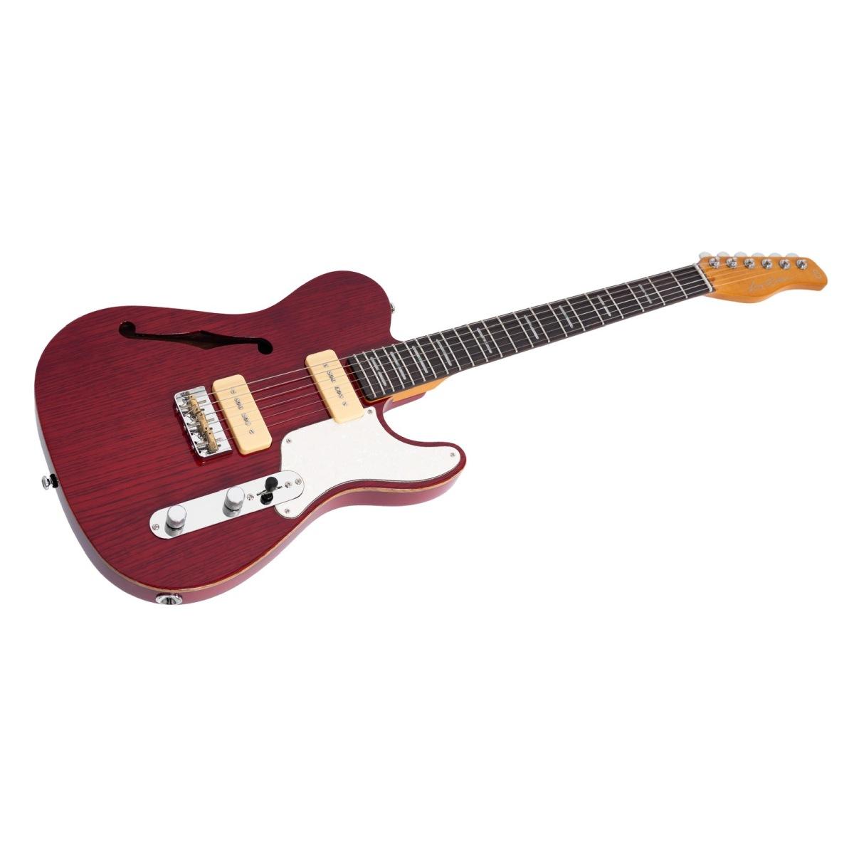 Sire guitars larry carlton t7tm str red chitarra elettrica