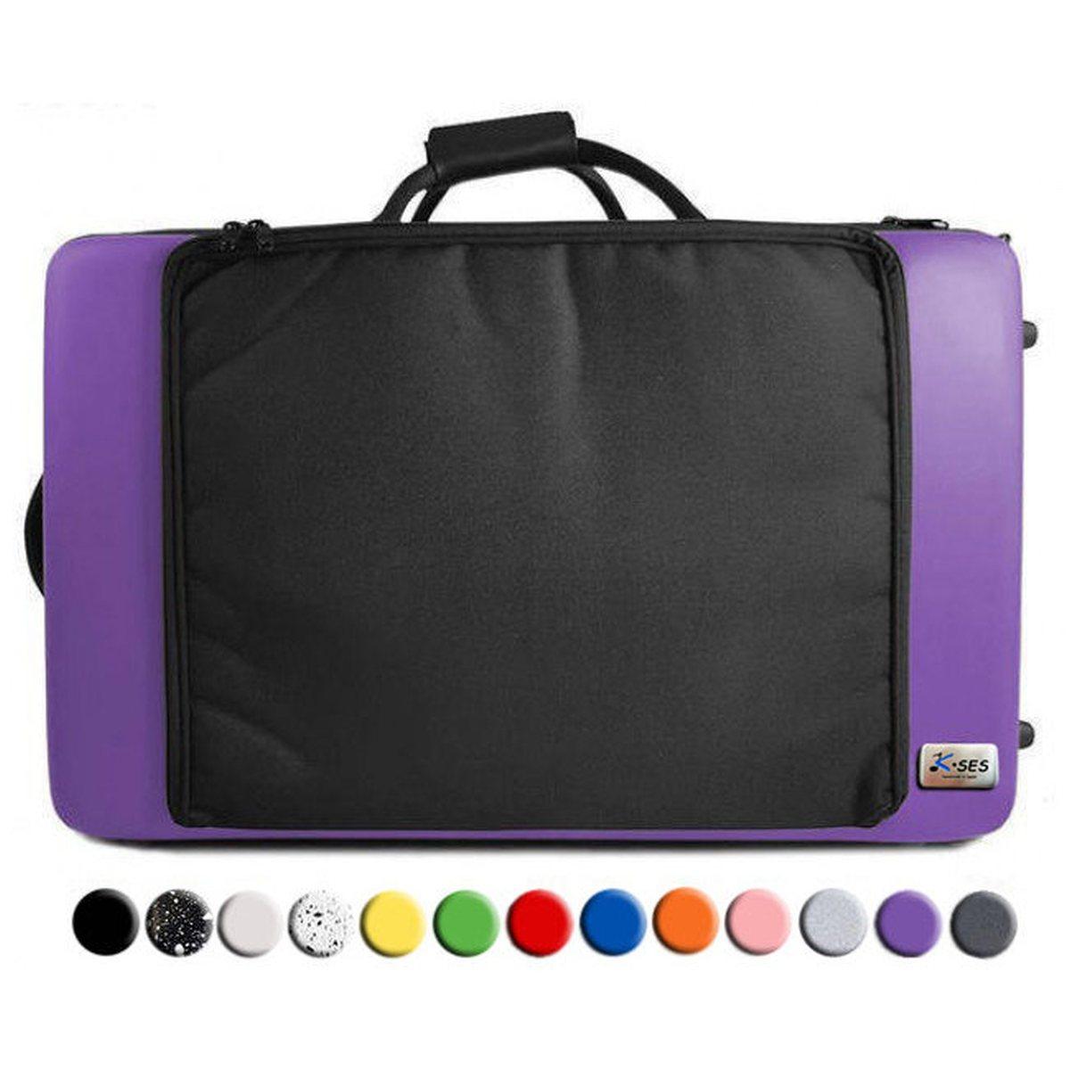 K ses 40617b custodia bianco sax alto e soprano