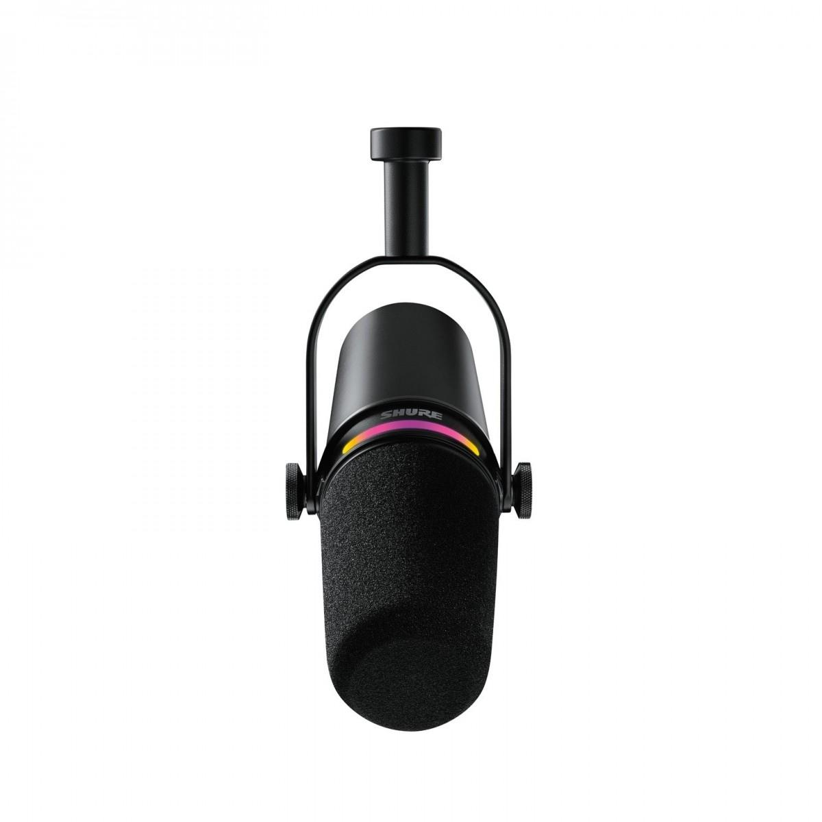 SHURE MV7+ Black MICROFONO PER PODCAST NERO
