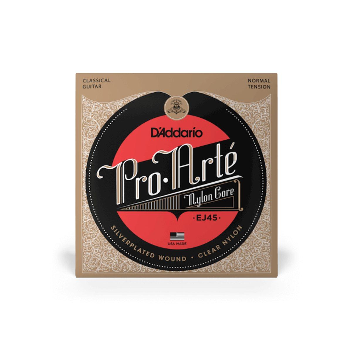D'addario ej45 pack 3 mute di corde per chitarra classica