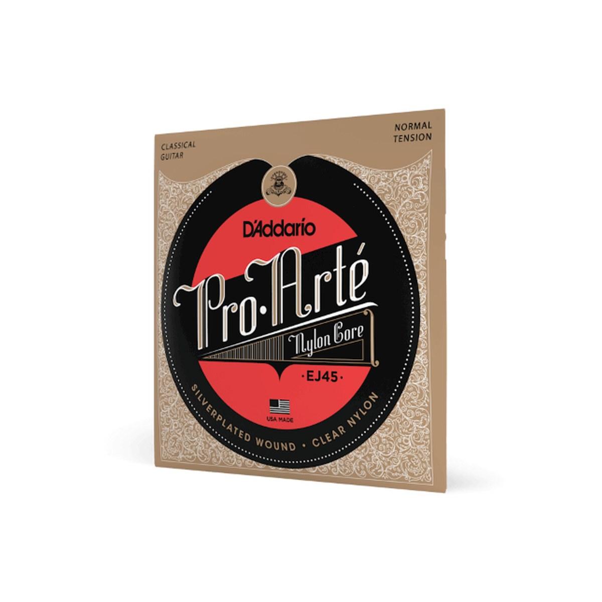 D'addario ej45 pack 3 mute di corde per chitarra classica