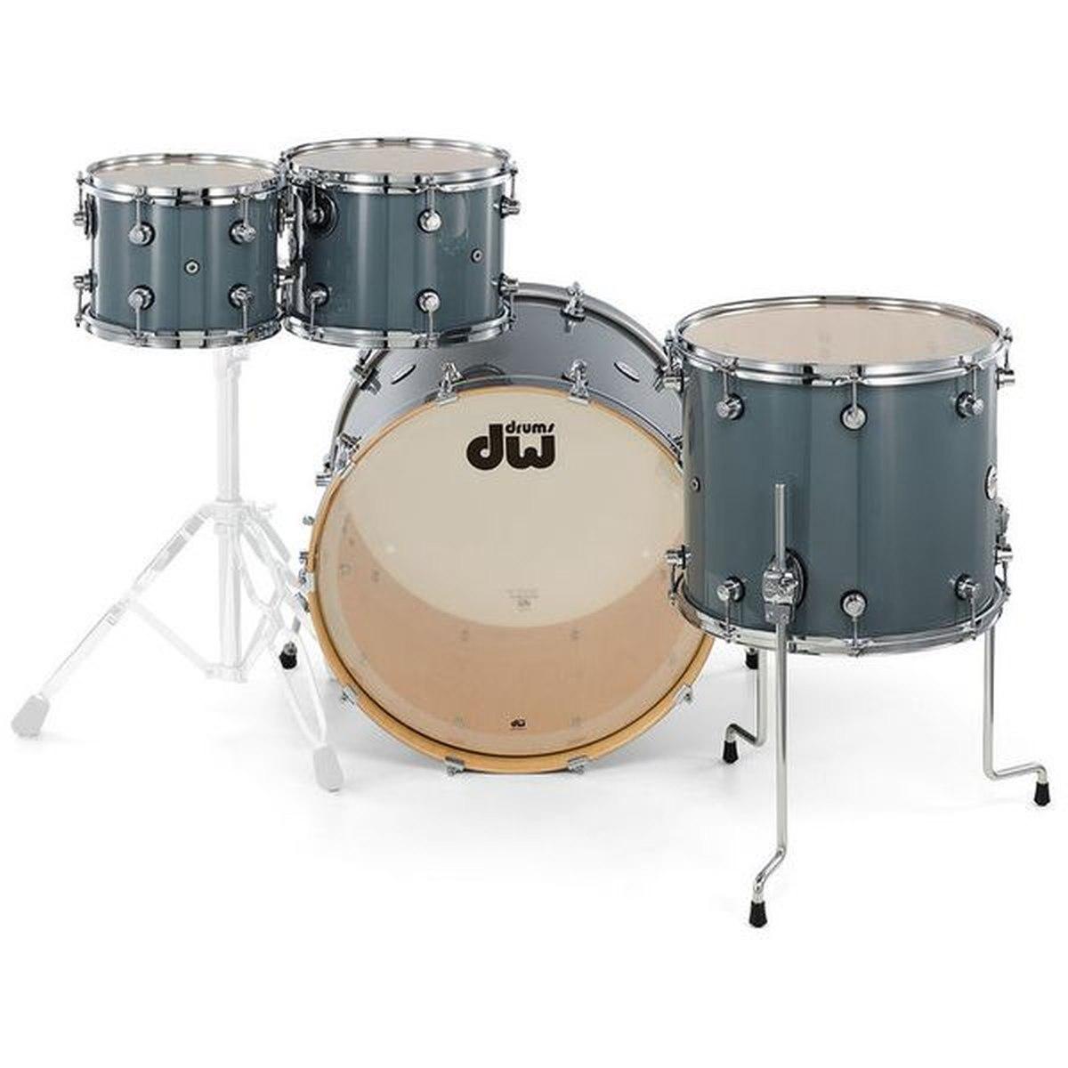 Dw design steel gray batteria acustica solo fusti 22