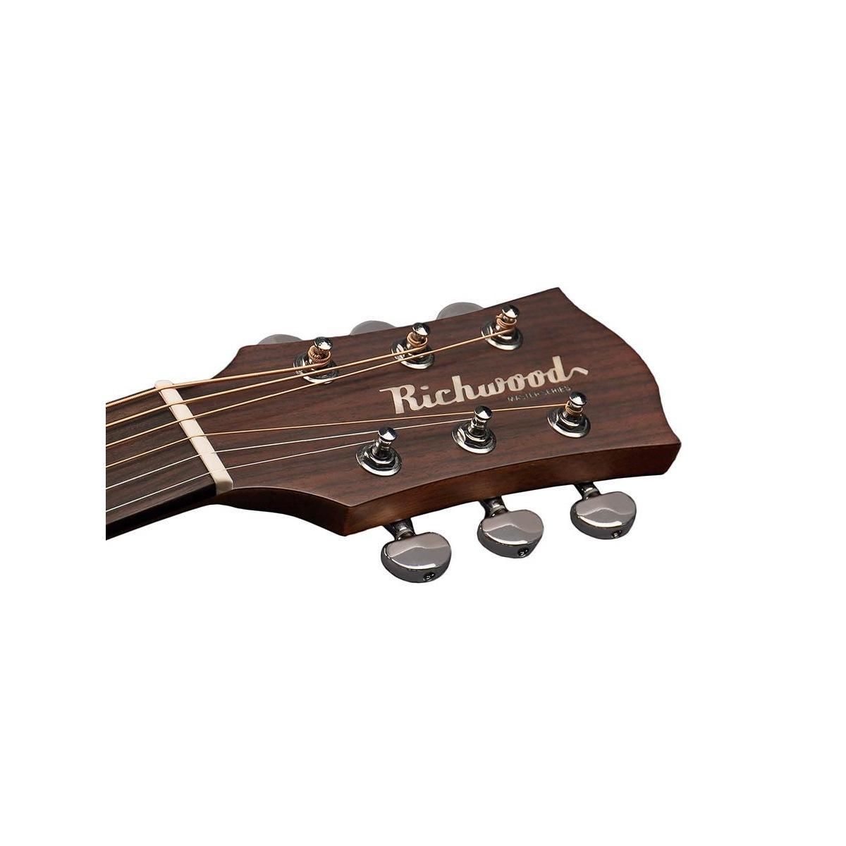 Richwood g22ce grand auditorium chitarra acustica elettrificata