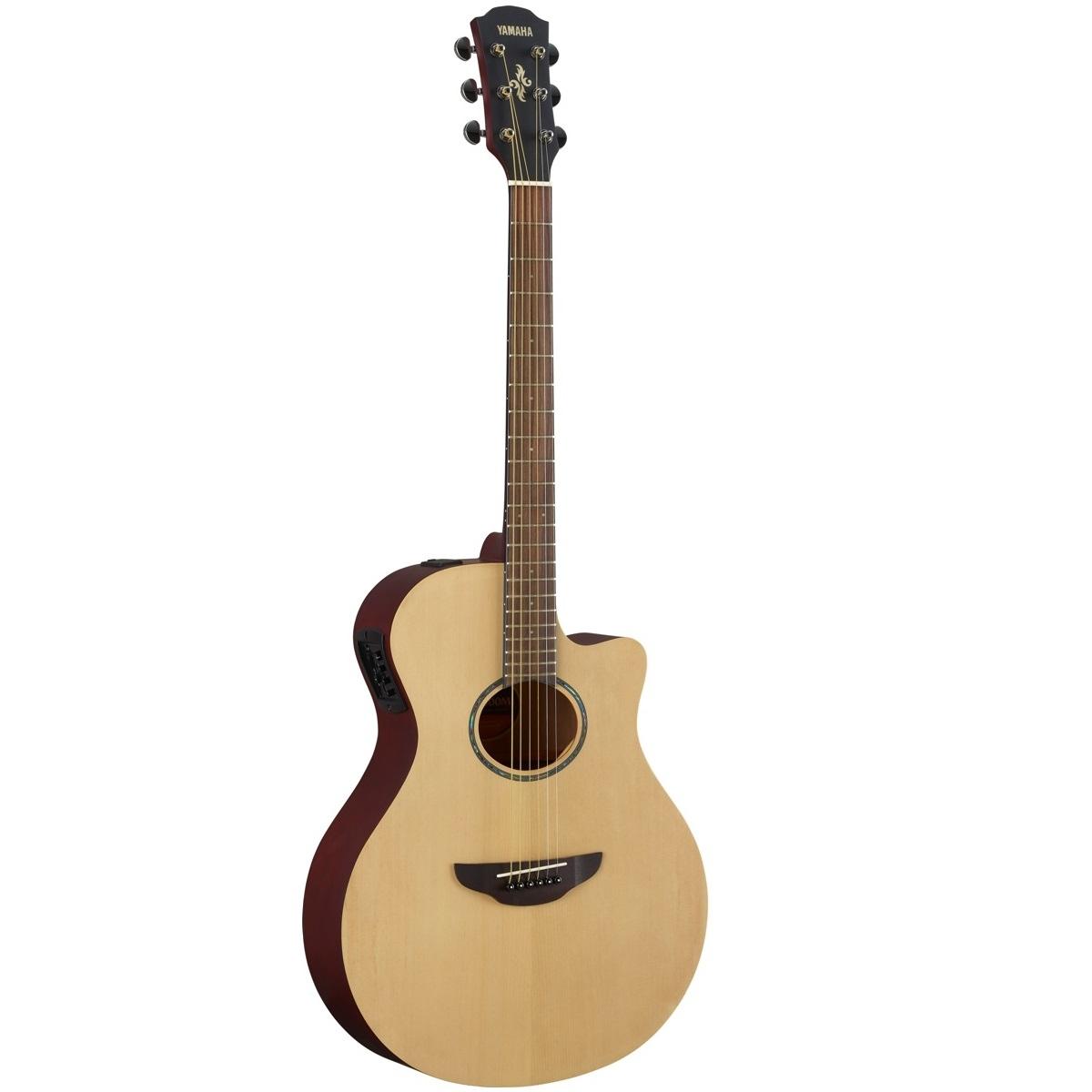Yamaha apx600m ns natural satin chitarra acustica elettrificata