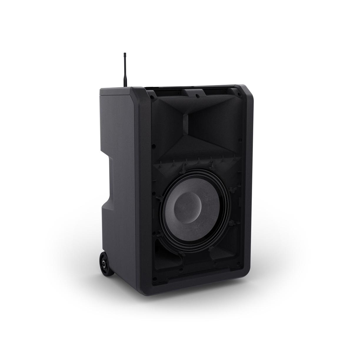 LD SYSTEMS ANNY 10 HHD B6 - Altoparlante PA Bluetooth da 10" con batteria ricaricabile, mixer e 1 radiomicrofono