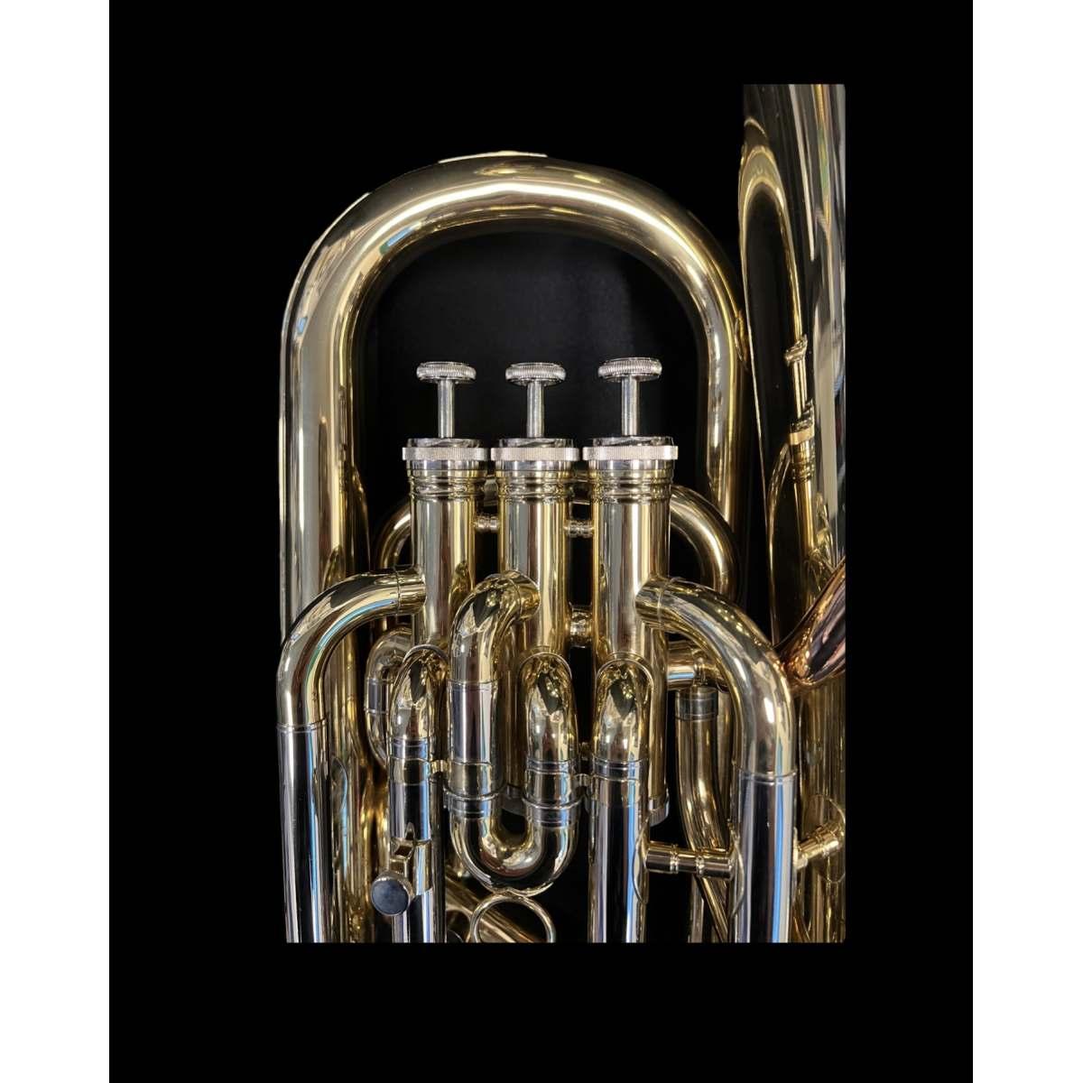 Bbrass p-1160l eufonio sib 3+1 gold brass