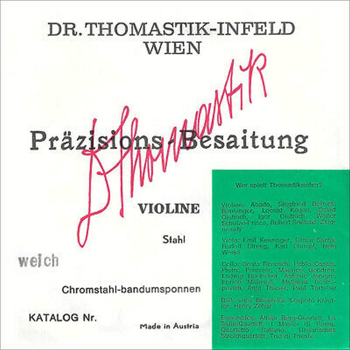 Thomastik infeld mi violino medium