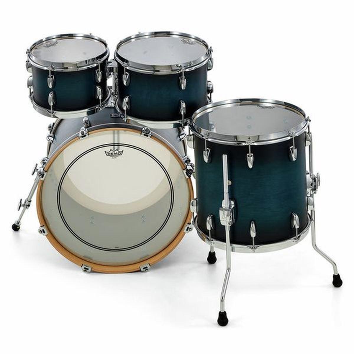 GRETSCH RN2E8246 RENOWN MAPLE Satin Antique Blue Burst BATTERIA ACUSTICA CASSA 22"