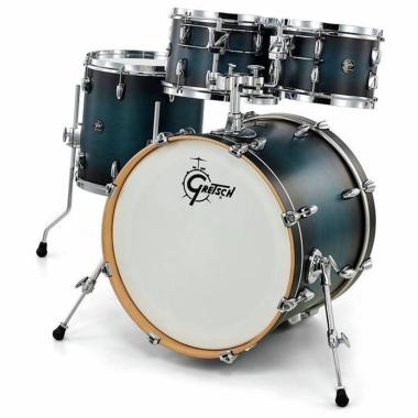 GRETSCH RN2E8246 RENOWN MAPLE Satin Antique Blue Burst BATTERIA ACUSTICA CASSA 22"