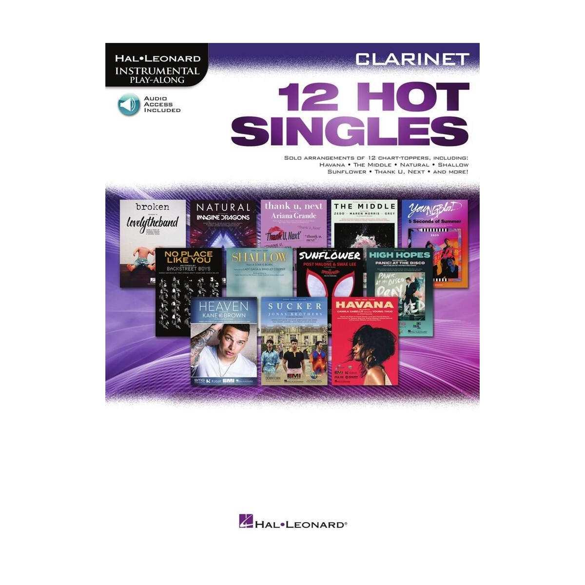 12 hot singles per clarinetto