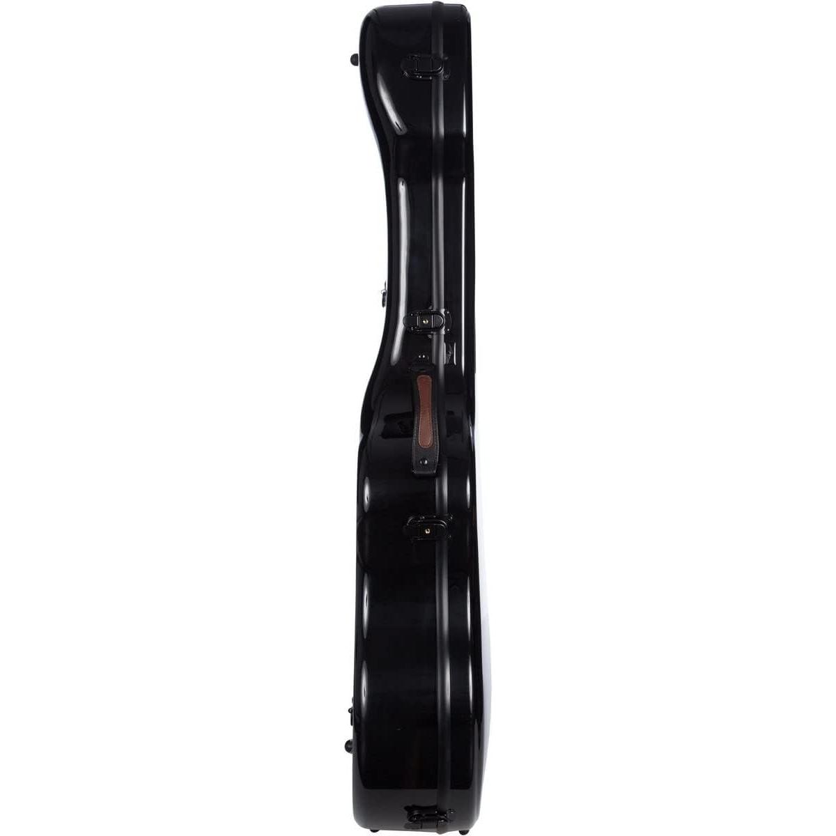 Plc case chitarra classica in policarbonato nero