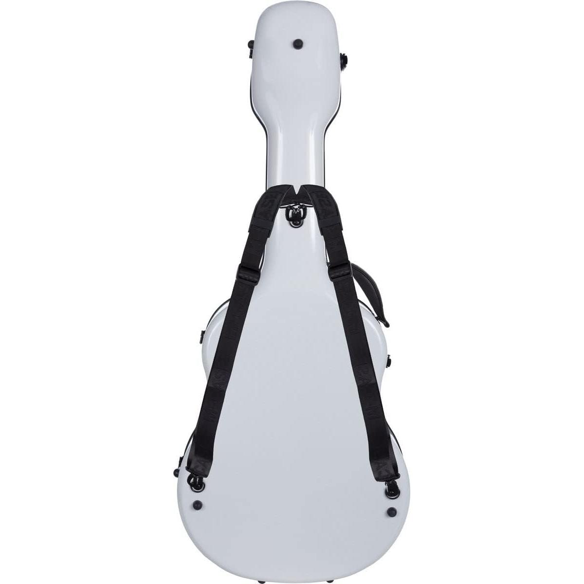 Plc case chitarra classica in policarbonato white