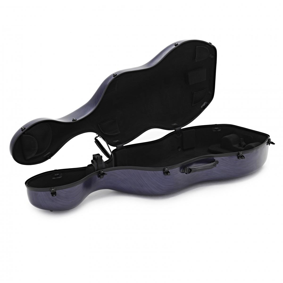 Plc case violoncello policarbonato black