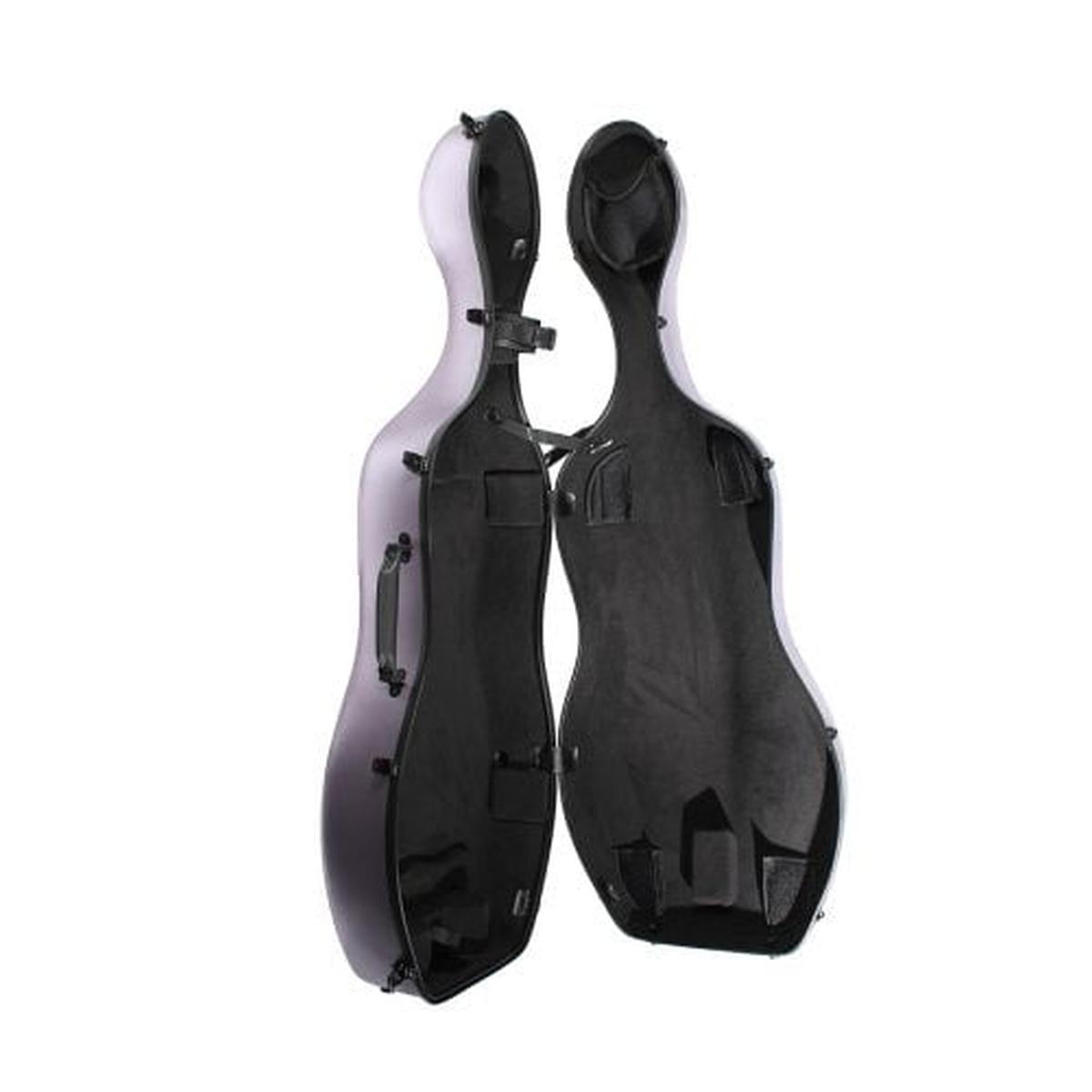 Plc case violoncello policarbonato black