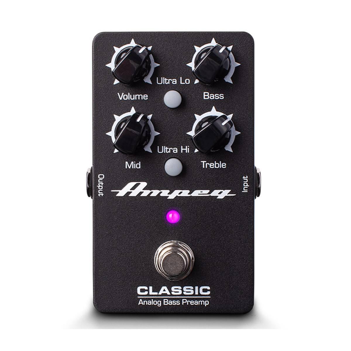 Ampeg classic pedale preamp per basso