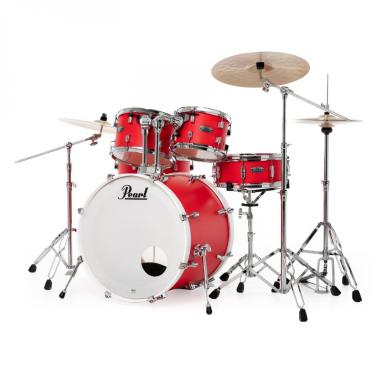 PEARL DMP925S/C899 DECADE MATTE RACING RED BATTERIA ACUSTICA CASSA 22"