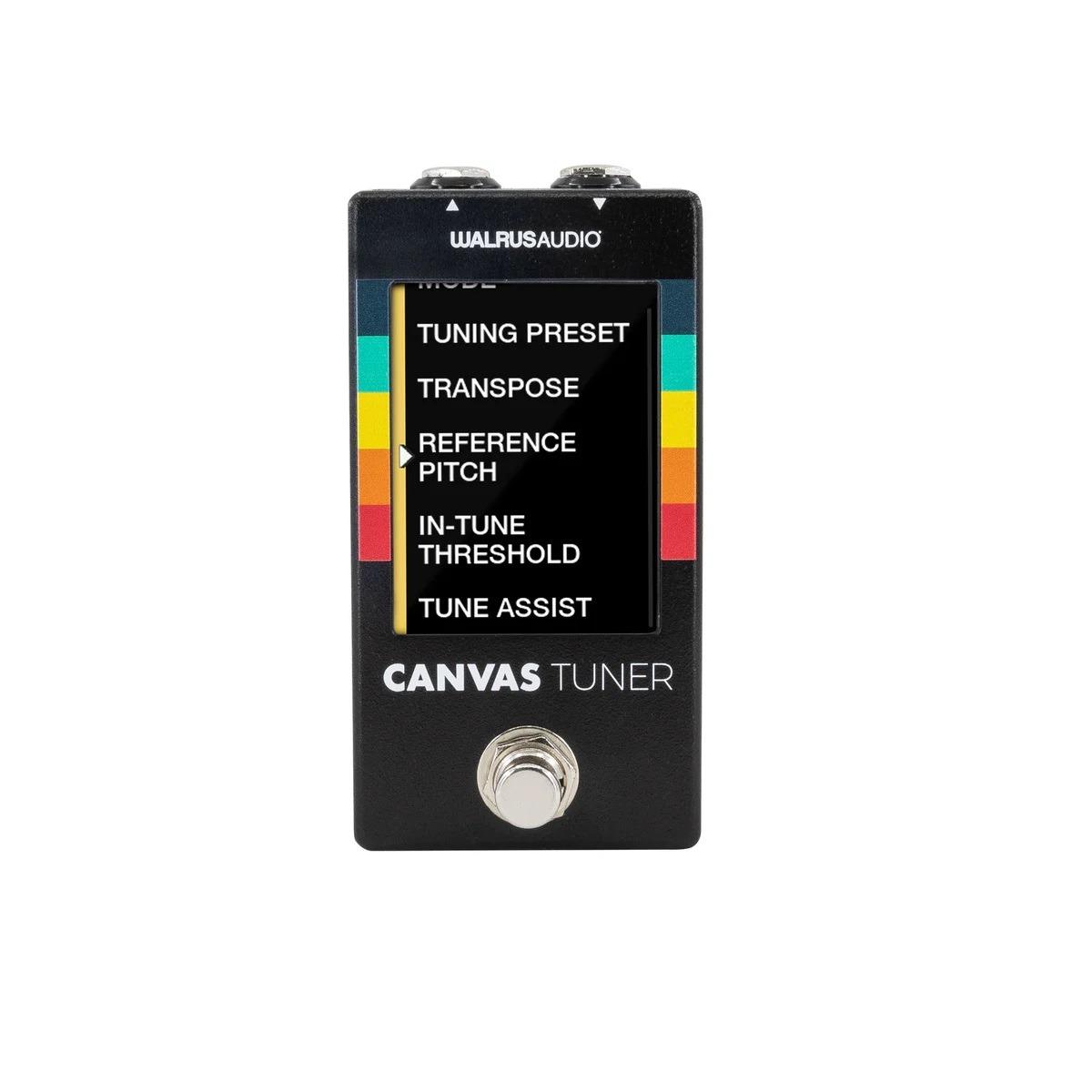 Walrus audio canvas tuner accordatore a pedale per chitarra