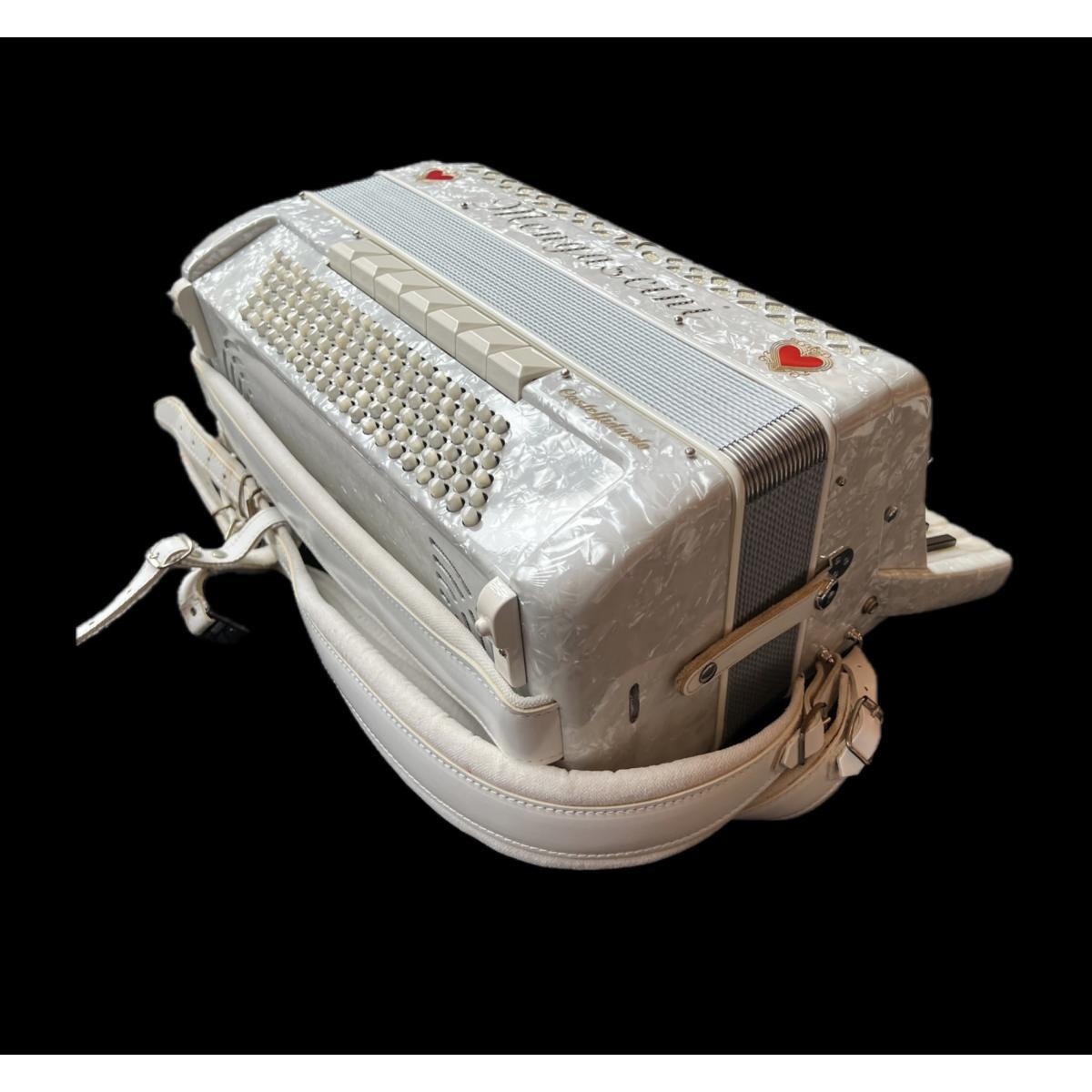 Fisarmonica mengascini 4/5 120 bassi 1 cassotto -  usata