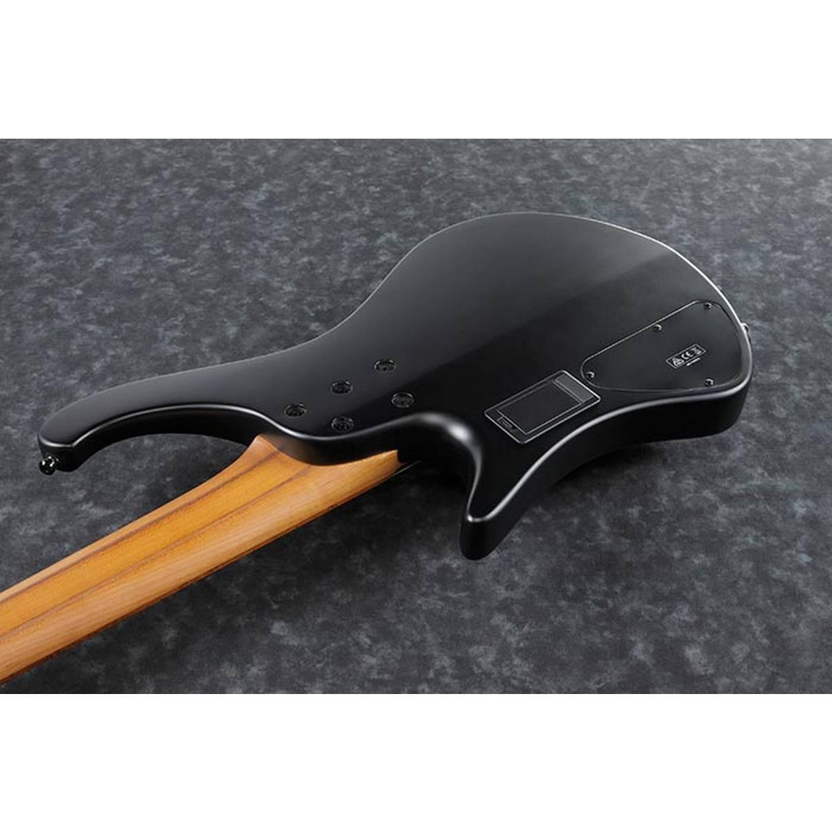 Ibanez ehb1005ms bkf black flat basso elettrico 4 corde