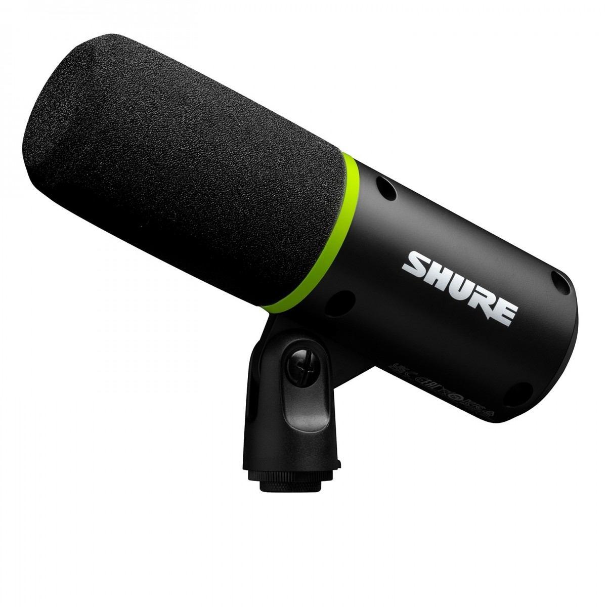 Shure mv6 microfono dinamico usb-c per live streaming