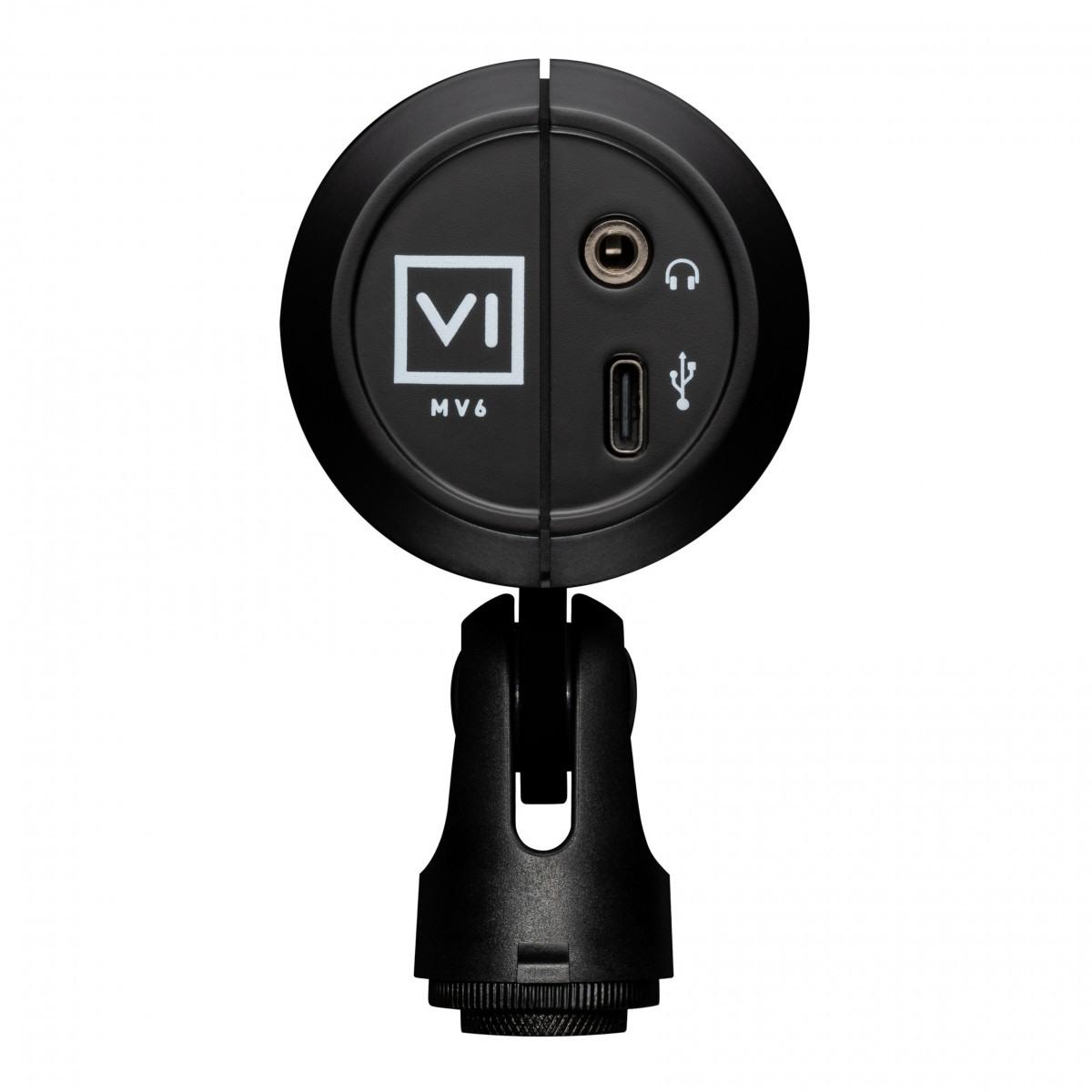 Shure mv6 microfono dinamico usb-c per live streaming