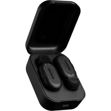 SHURE MoveMic Two SISTEMA MICROFONICO WIRELESS PROFESSIONALE A DUE CANALI PER DISPOSITIVI MOBILI