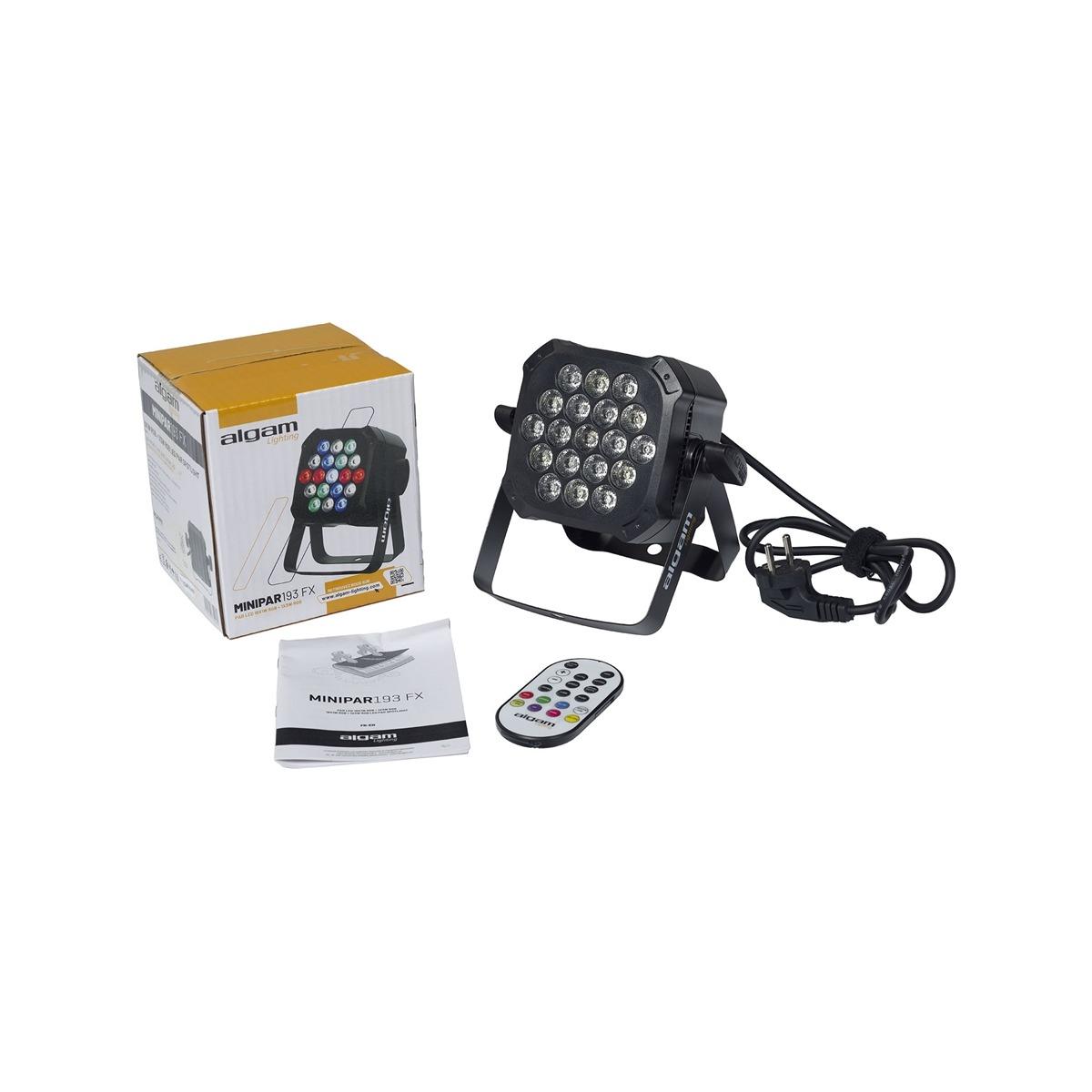 ALGAM LIGHTING MINIPAR-193-FX Led 18x1W + 1x3W RGB