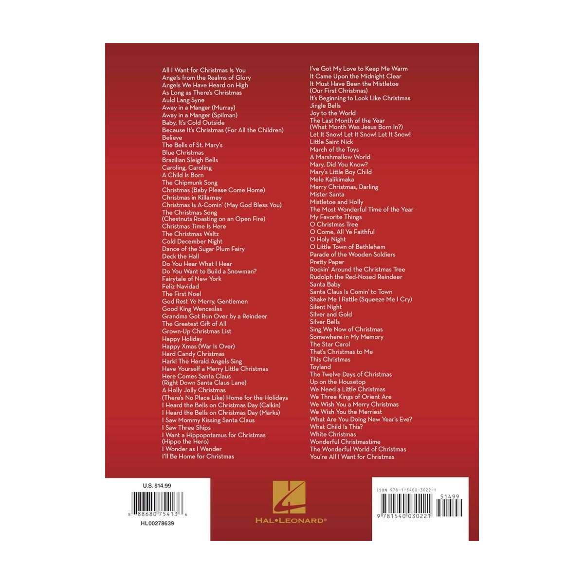 101 christmas songs per sax alto