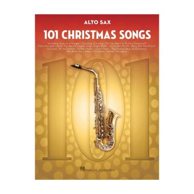 101 christmas songs per sax alto