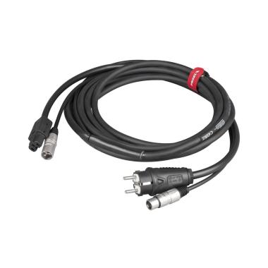 PROEL PH100LU05I CAVO PHONORETE CON PRESA SCHUKO 5mt