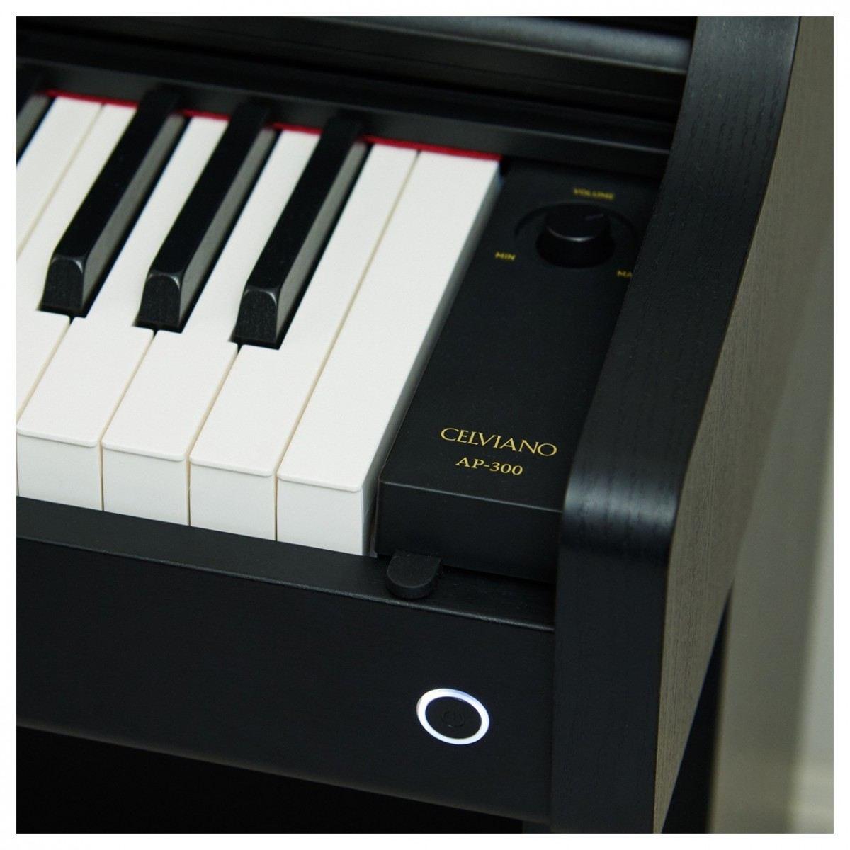 Casio Celviano AP-300 Pianoforte Digitale Nero