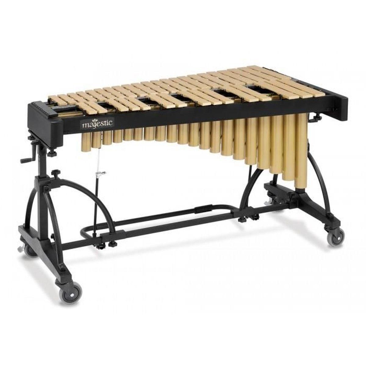 MAJESTIC Vibraphone, Artis Series, 3.0 octave F3-F6, Aluminium, Gold, 240V, V7530G