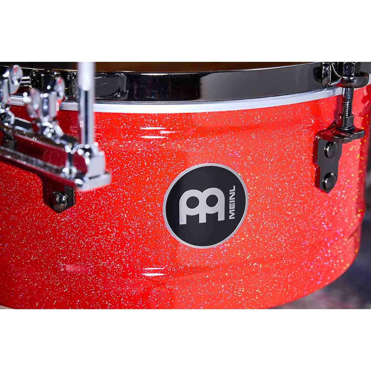 MEINL MR1415 Manolito Rodriguez Signature Timbales 14 & 15 Atomic Red