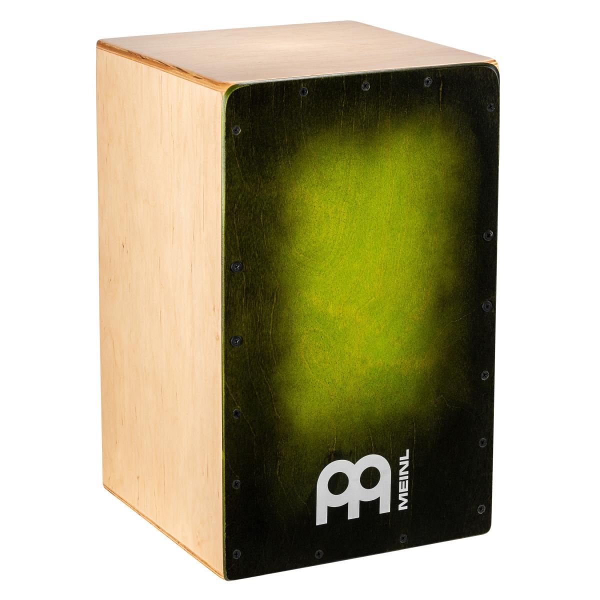 MEINL SC100GRB Snarecraft Cajon Green Burst