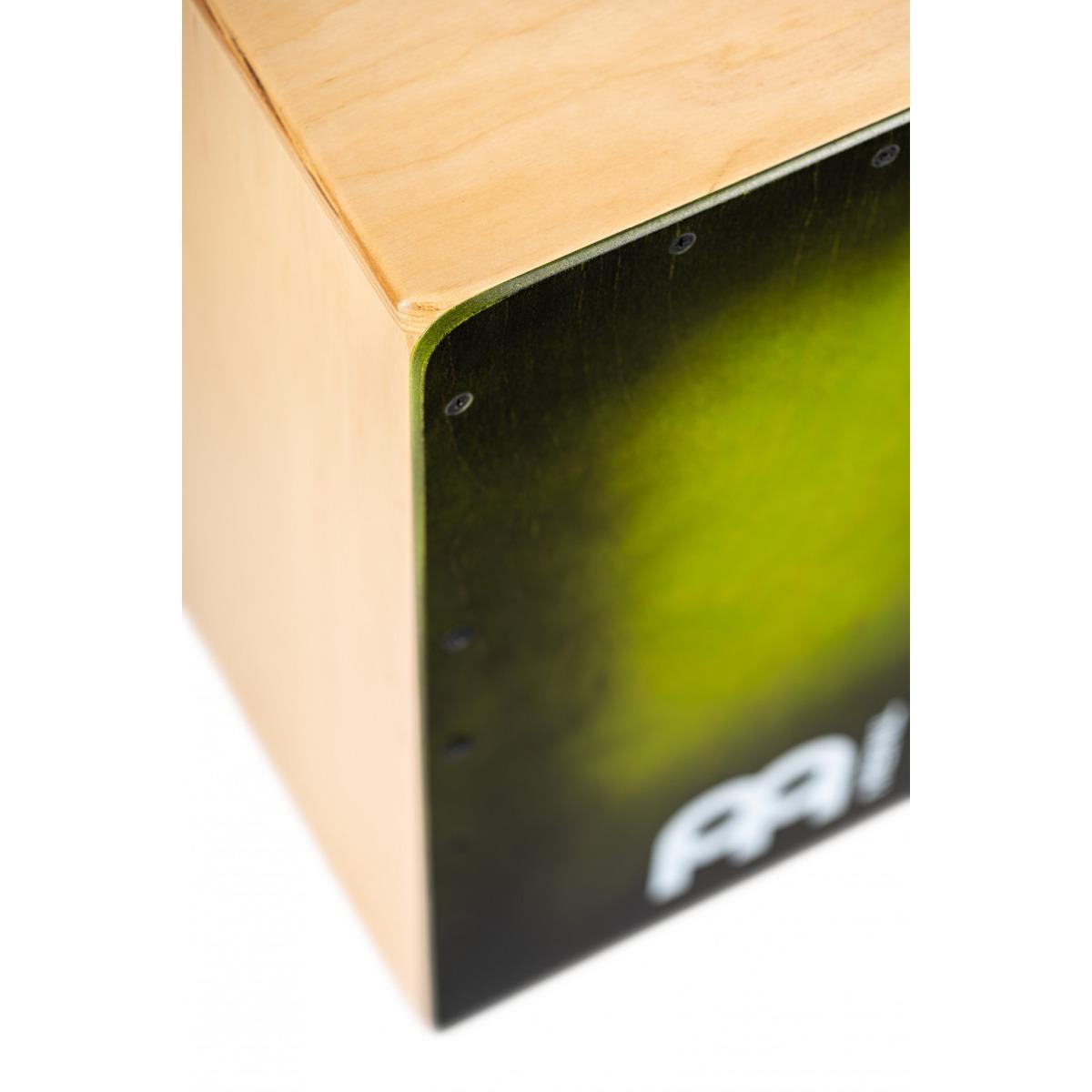 MEINL SC100GRB Snarecraft Cajon Green Burst