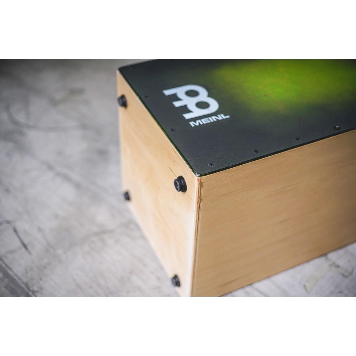 MEINL SC100GRB Snarecraft Cajon Green Burst