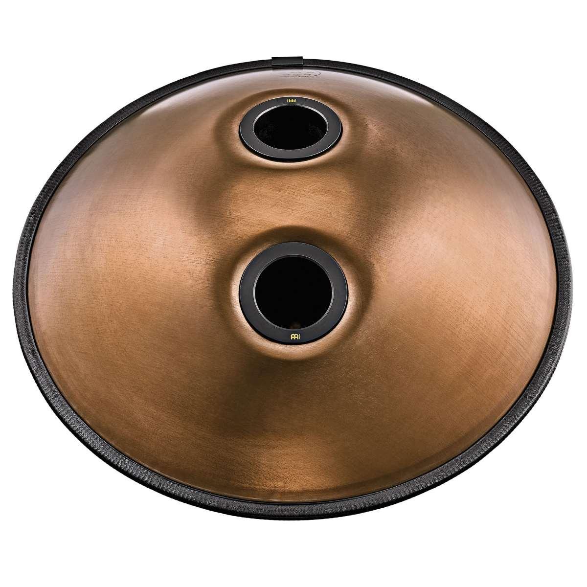 SONIC ENERGY HPSTL93CU Handpan sensoriale acciaio inossidabile Bb2 Amara 9 note 432 Hz rame vintage design inciso