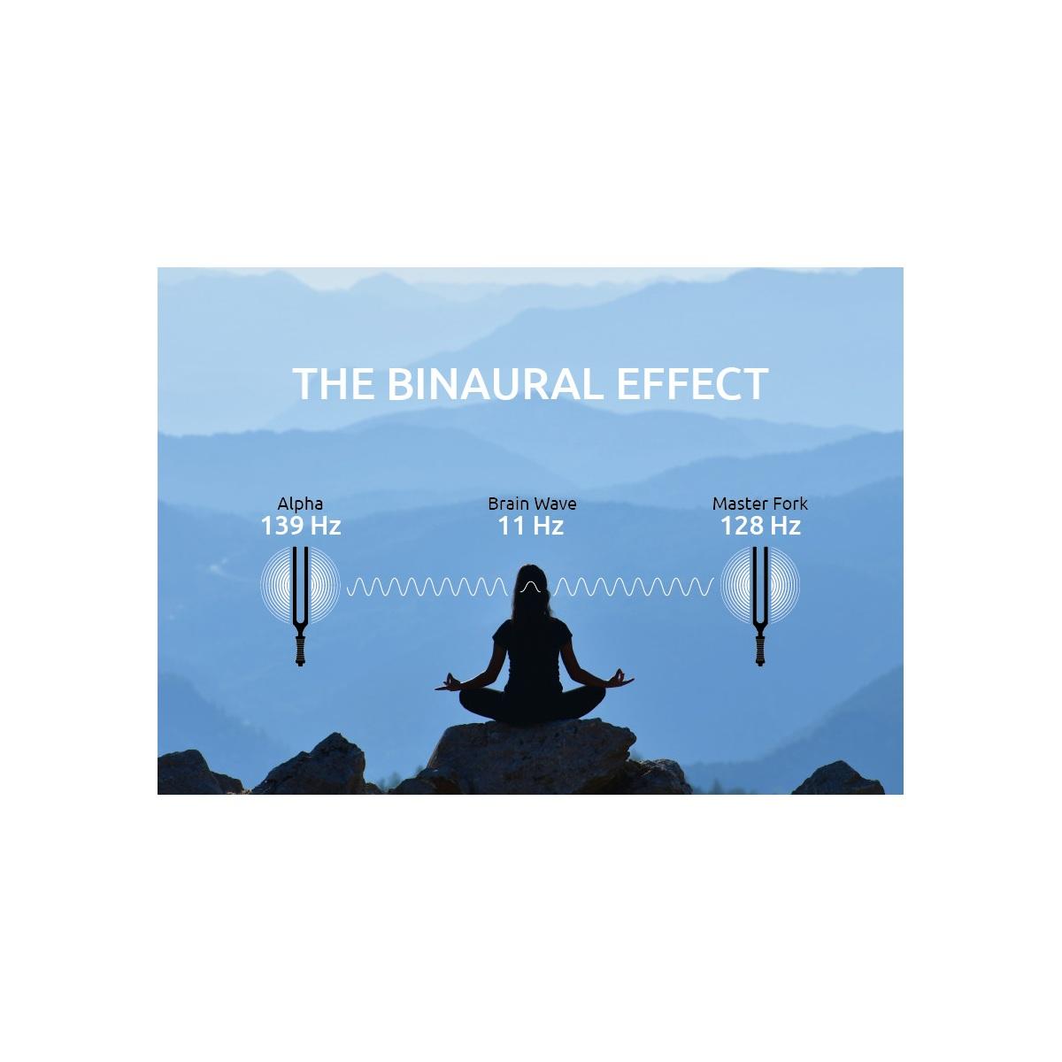 SONIC ENERGY TTF-ALPHA Diapason per terapia binaurale Alpha 139 Hz