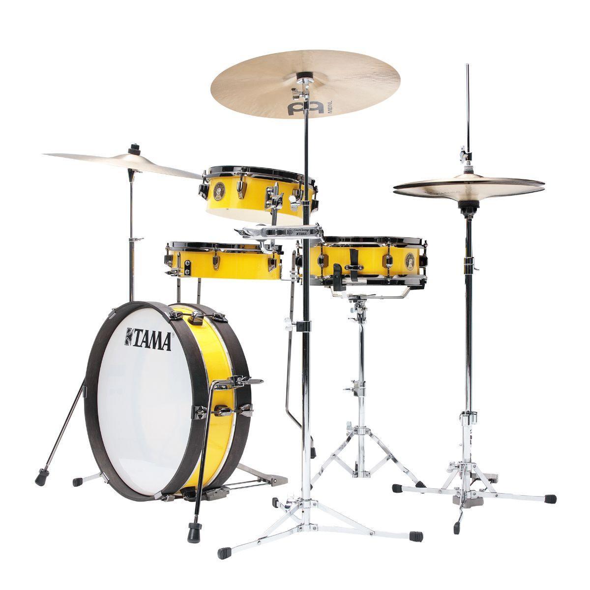 TAMA LJK48PBN-ELY Club-JAM Pancake 4 pezzi shell pack cass 18" Electric Yellow