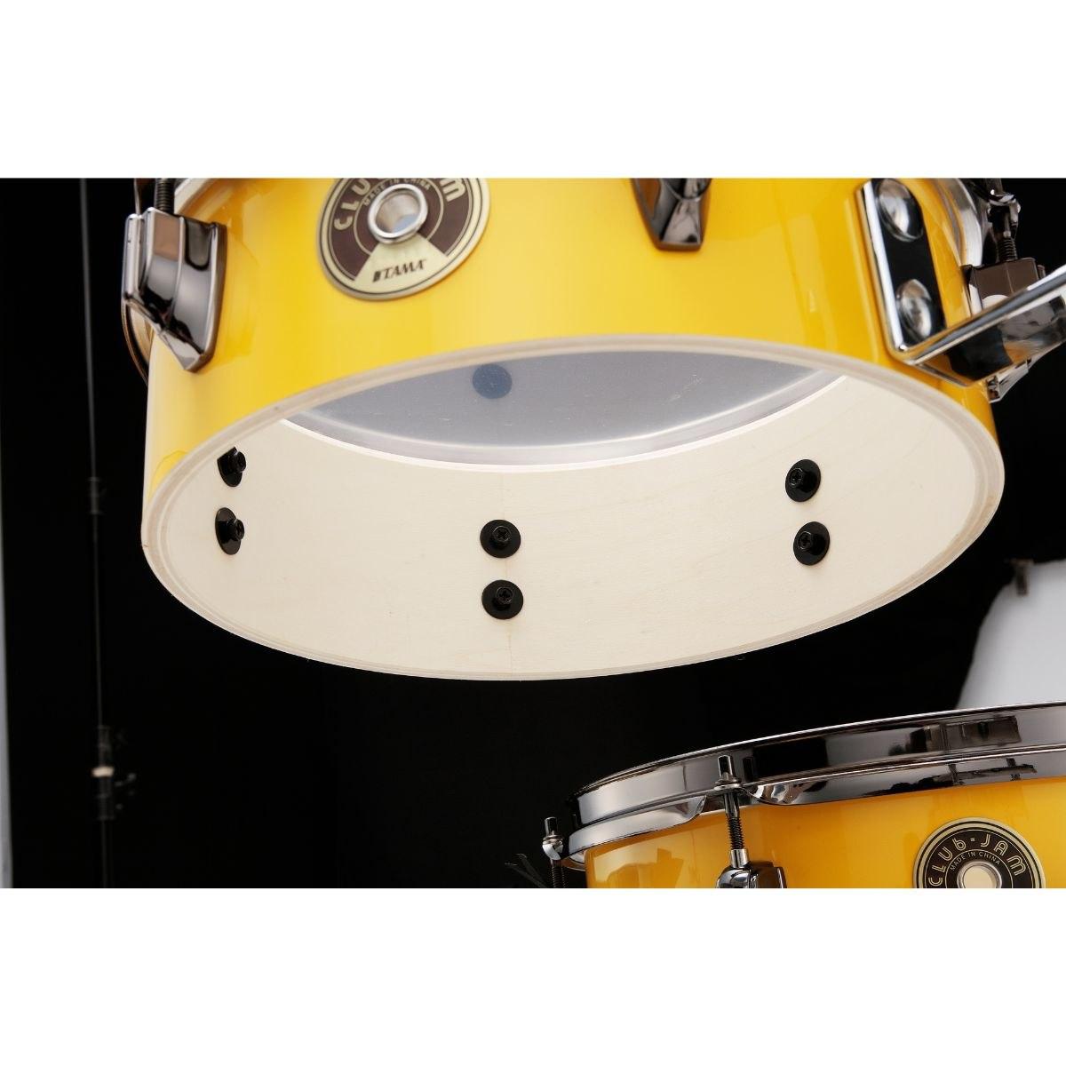 TAMA LJK48PBN-ELY Club-JAM Pancake 4 pezzi shell pack cass 18" Electric Yellow