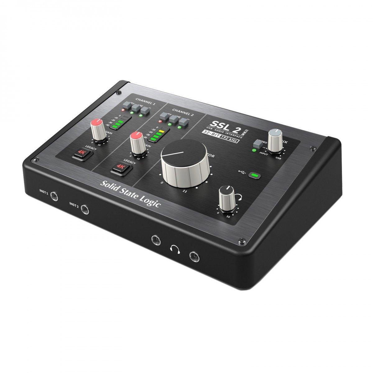 SOLID STATE LOGIC SSL 2 MKII USB Audio Interface Interfaccia Audio USB 2 in/out