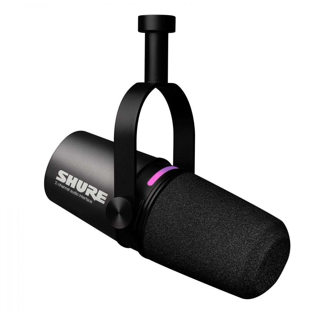 SHURE MV7i MICROFONO DINAMICO CARDIOIDE USB-C CON INTERFACCIA AUDIO E DSP