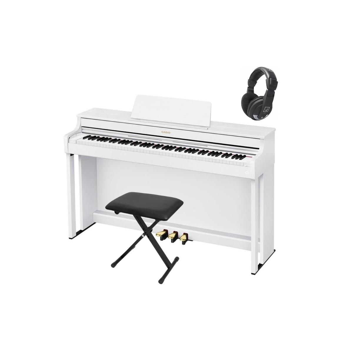 CASIO CELVIANO AP-300 WHITE Pack Student