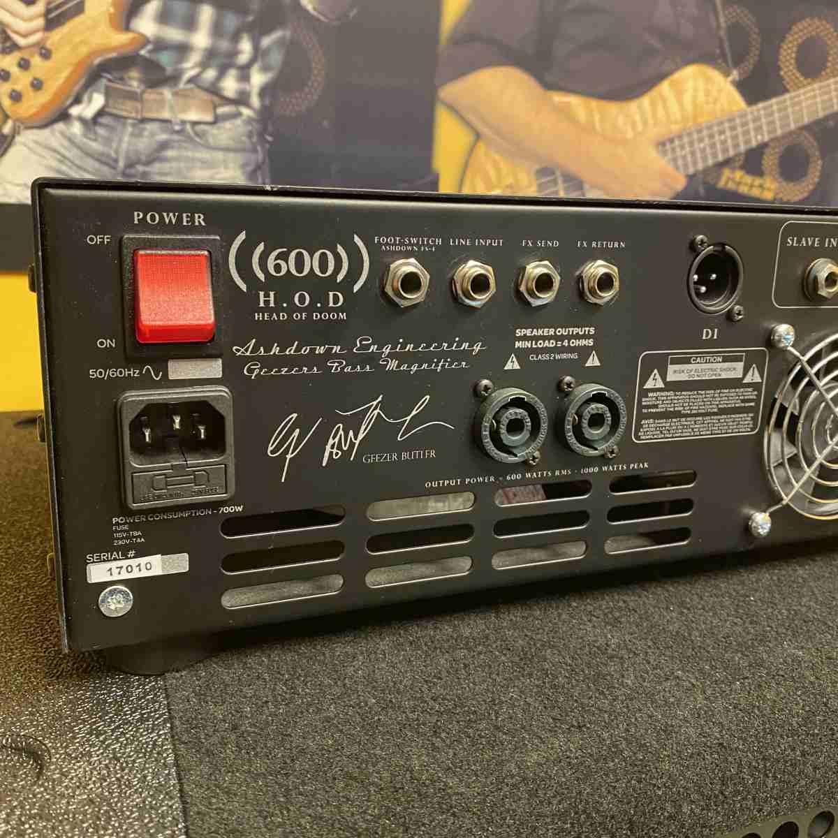 Ashdown butler 600 testata per basso  - usato garantito