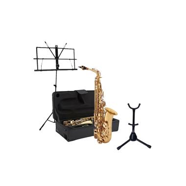 CIGALINI AS-ST Start Kit Sax Alto con Leggio e Supporto