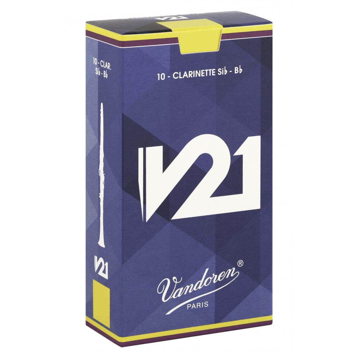 VANDOREN V21 10 ANCE PER CLARINETTO IN Bb N 2 1/2